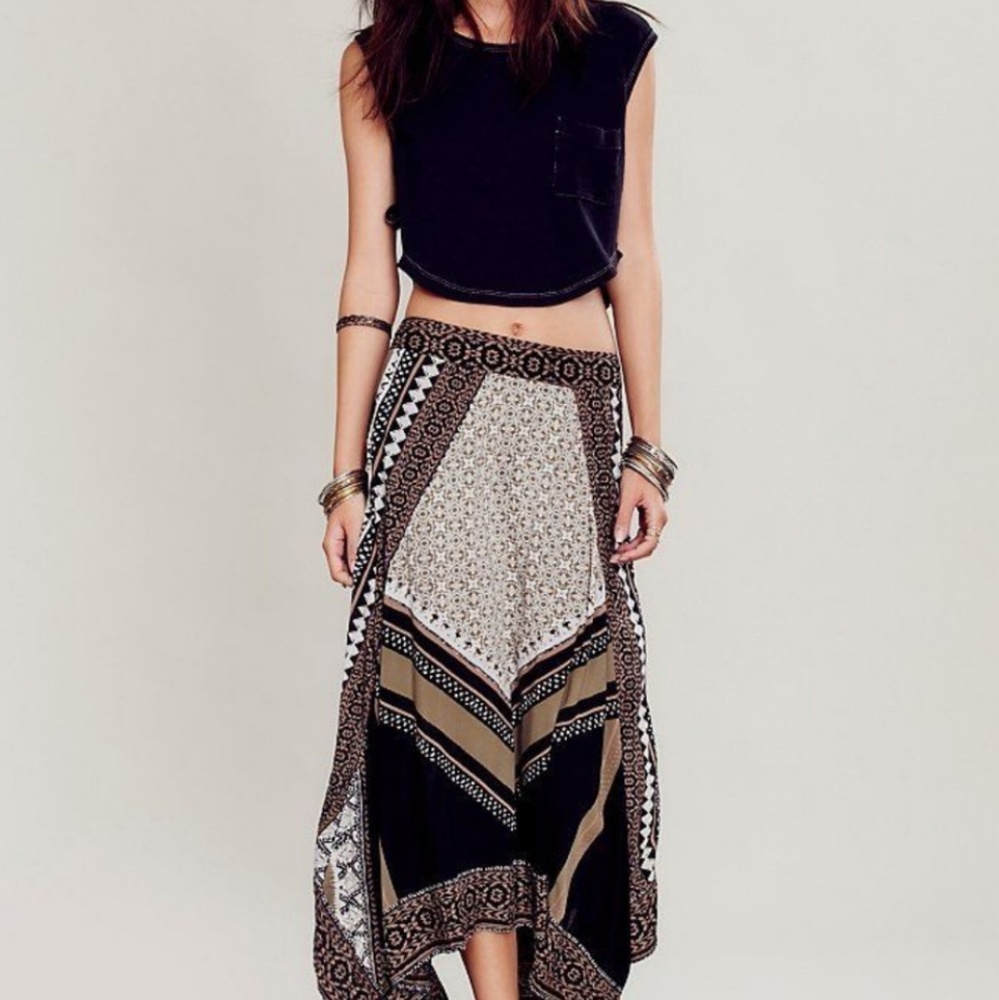 Free People Bedouin Traveler Skirt